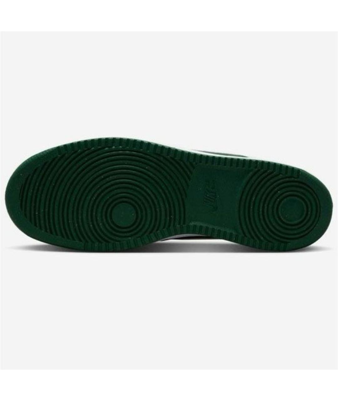 NIKE Зеленые кожаные кроссовки, фото 5