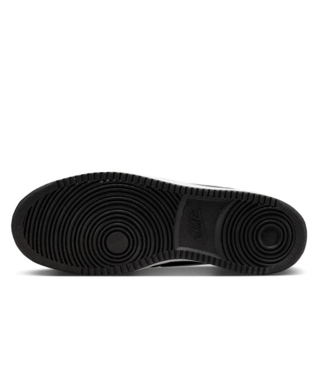 NIKE Черные кожаные кроссовки, фото 5