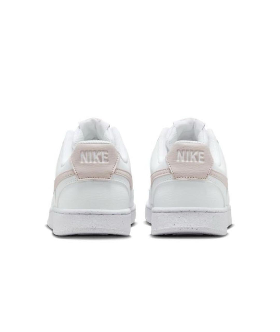 NIKE Белые кожаные кроссовки, фото 3