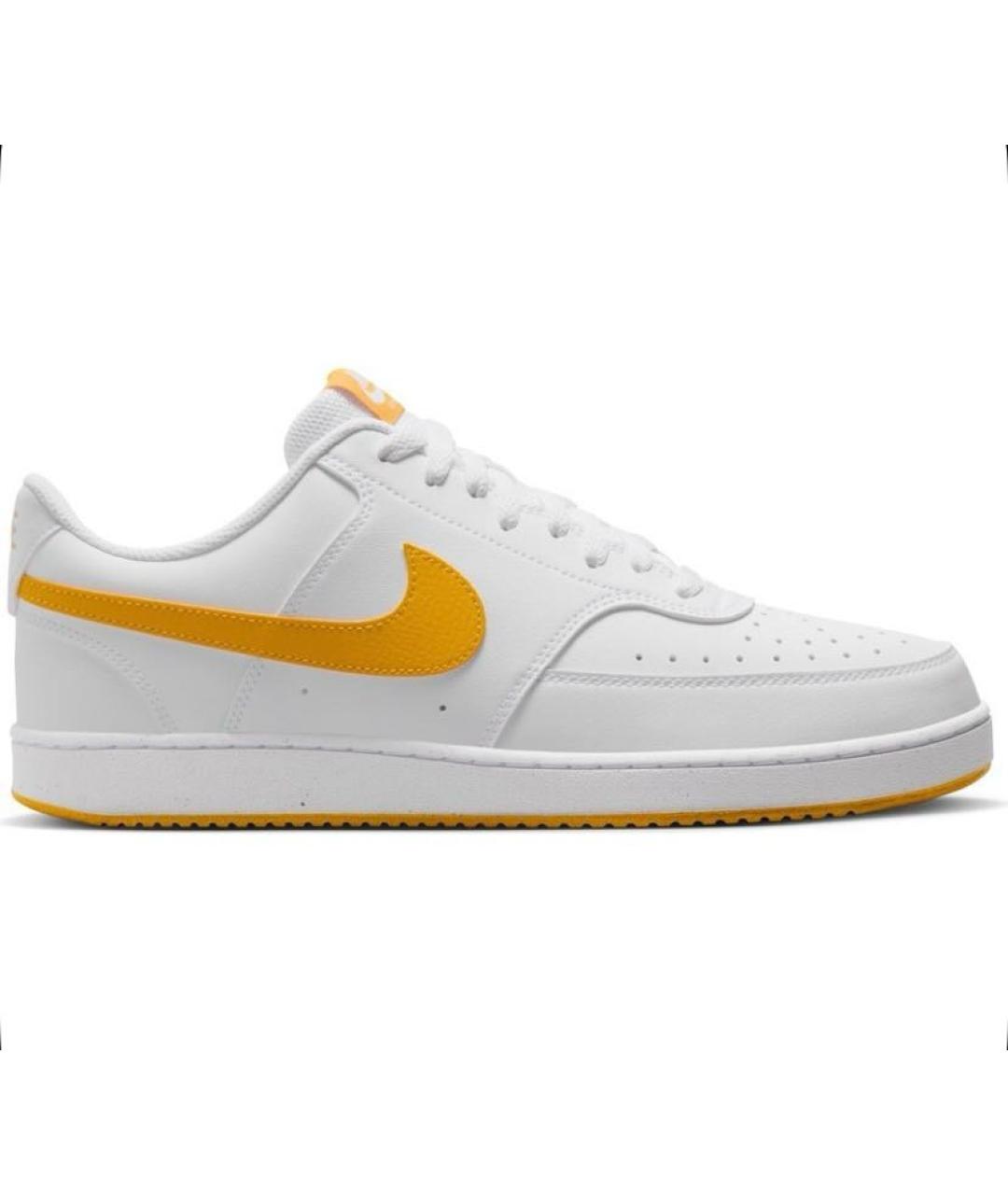 NIKE Белые кожаные кроссовки, фото 6