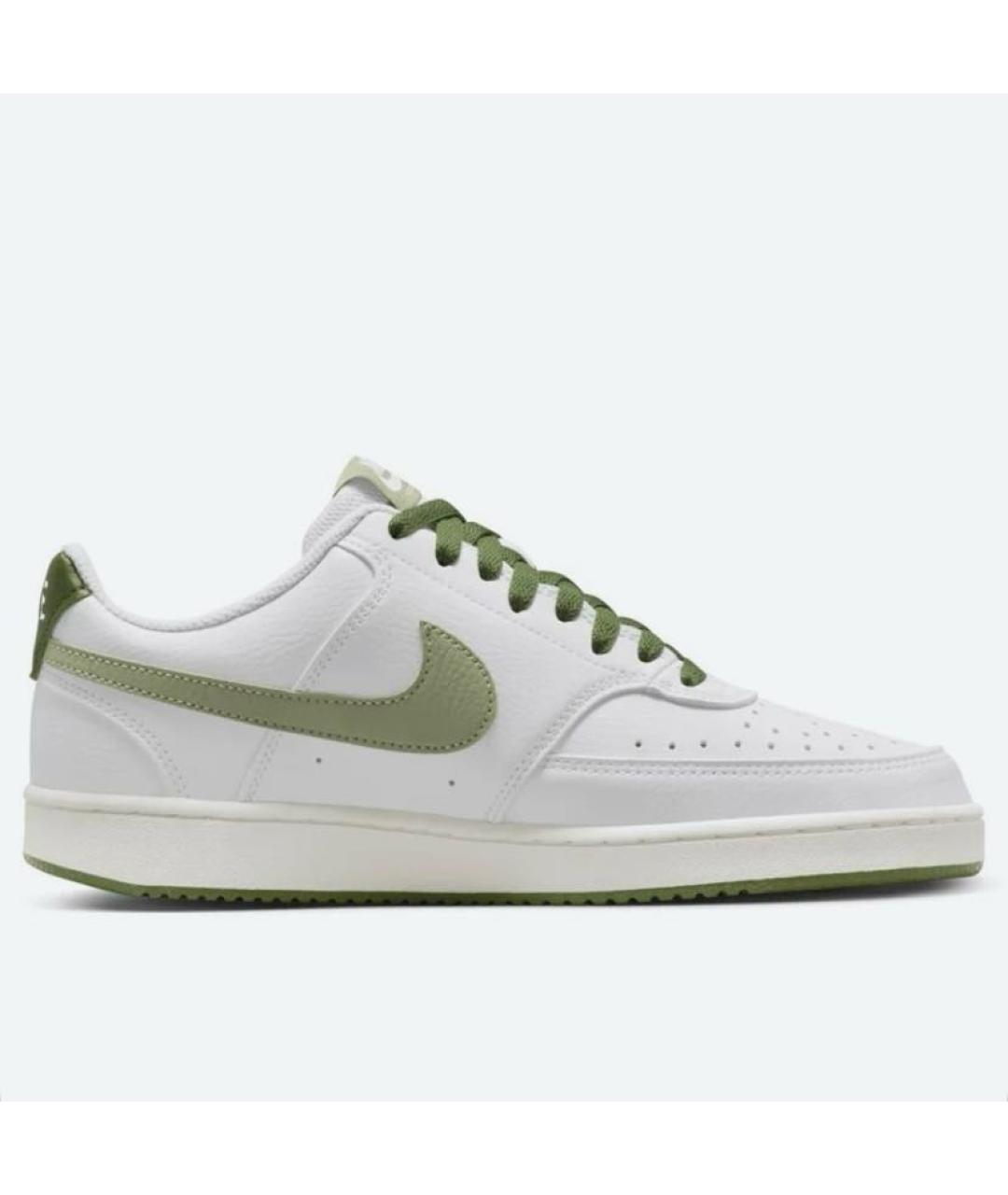 NIKE Белые кожаные кроссовки, фото 5