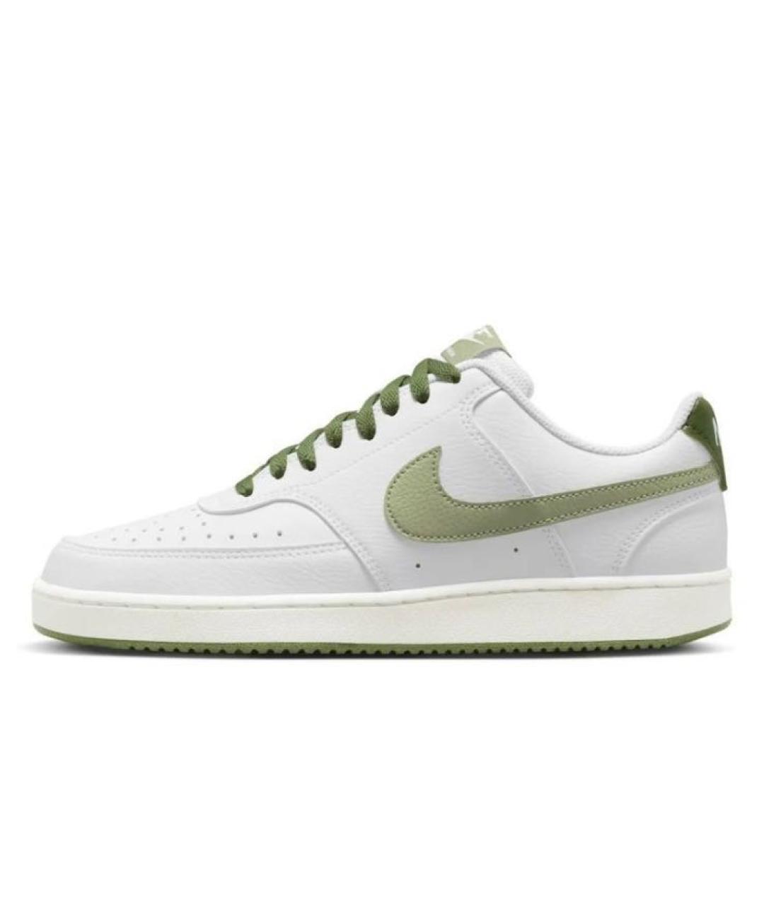 NIKE Белые кожаные кроссовки, фото 3