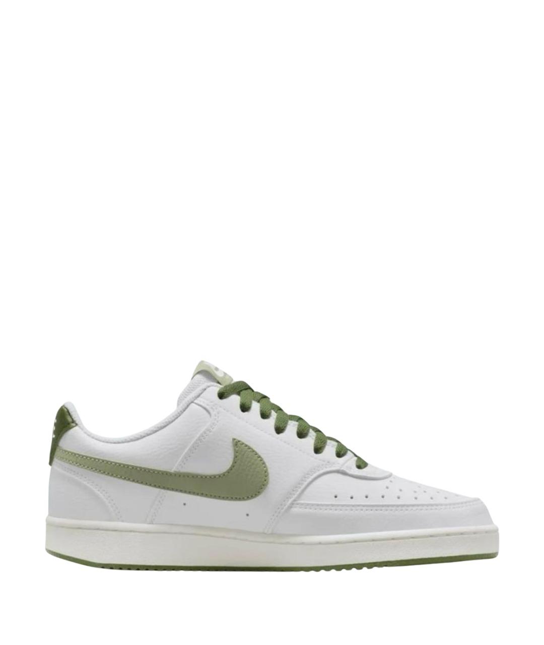 NIKE Белые кожаные кроссовки, фото 1