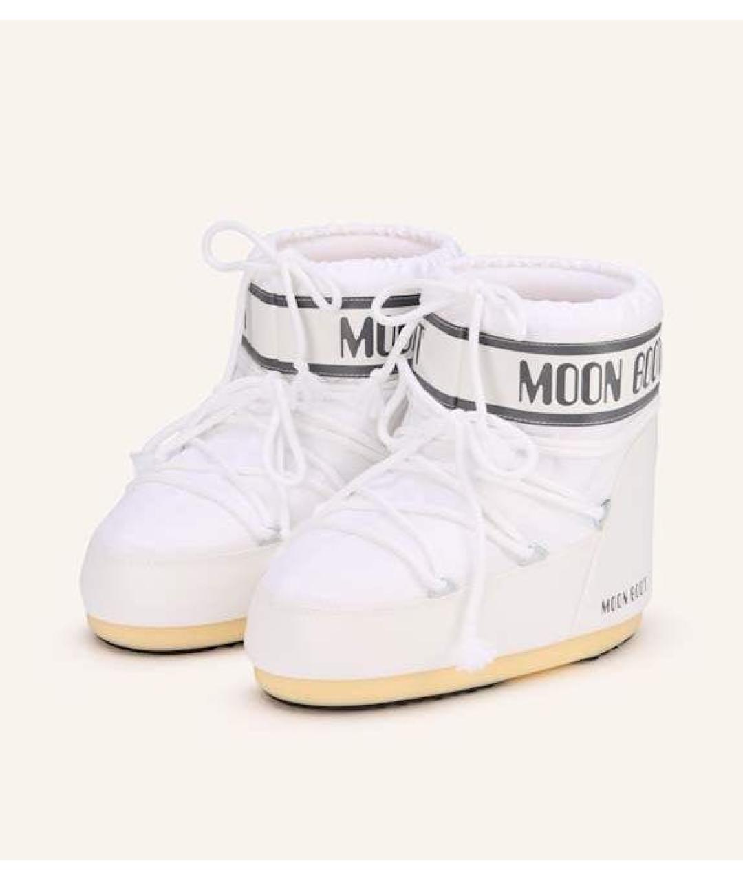 MOON BOOT Белые ботинки, фото 2