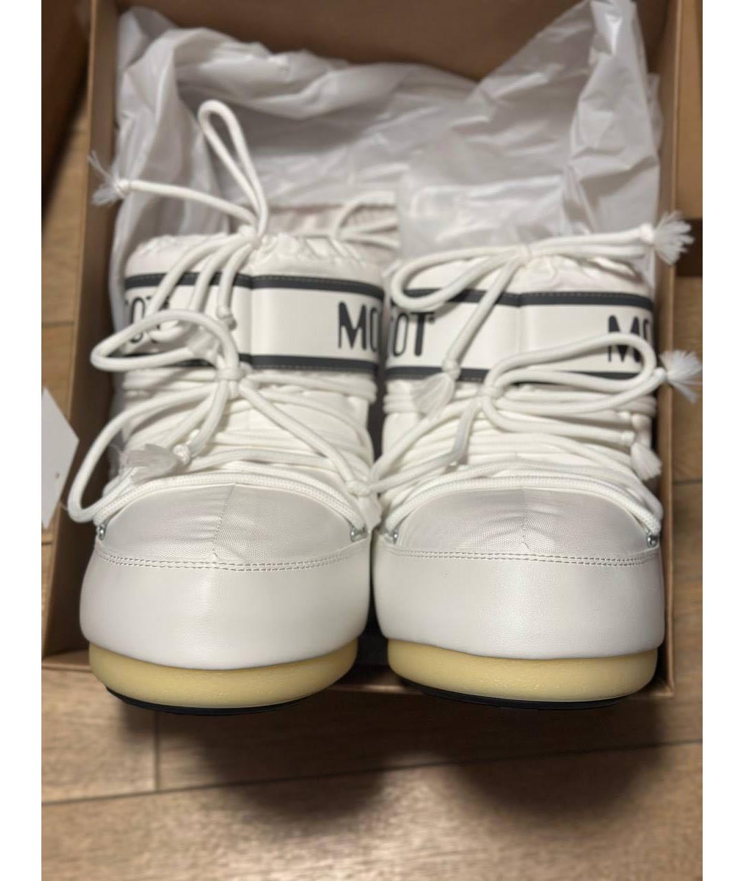 MOON BOOT Белые ботинки, фото 3