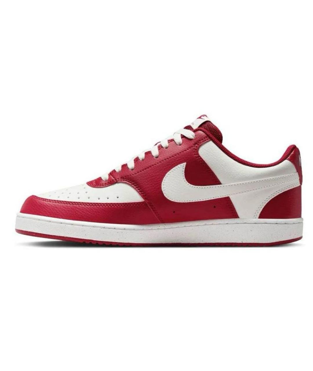 NIKE Красные кожаные кроссовки, фото 5