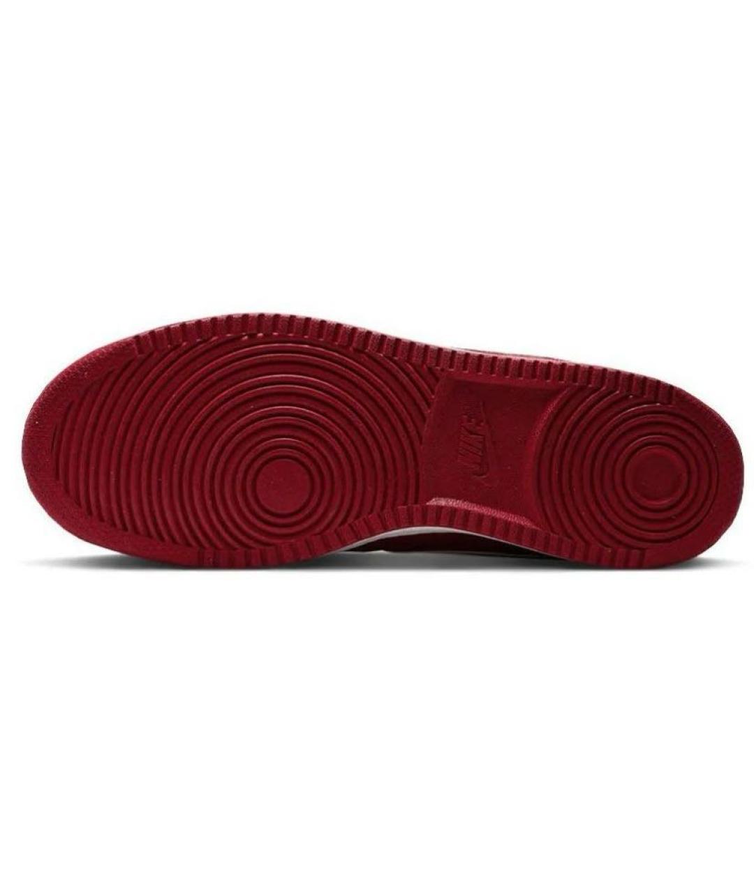 NIKE Красные кожаные кроссовки, фото 6