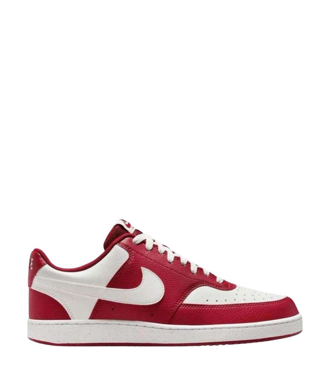 NIKE Красные кожаные кроссовки, фото 1