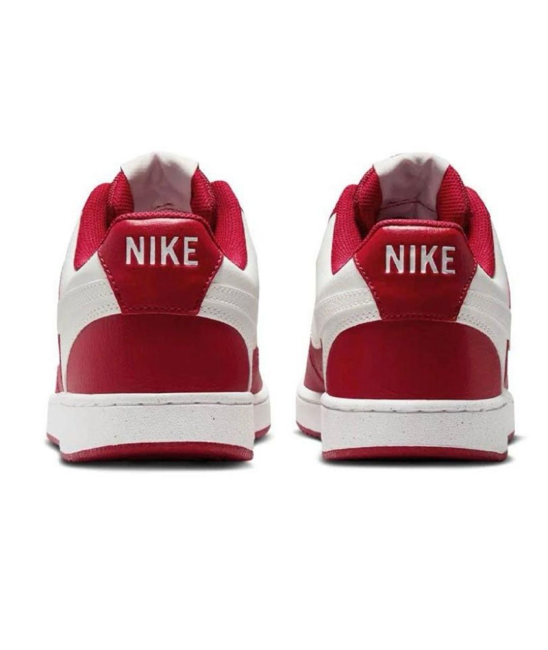 NIKE Красные кожаные кроссовки, фото 3