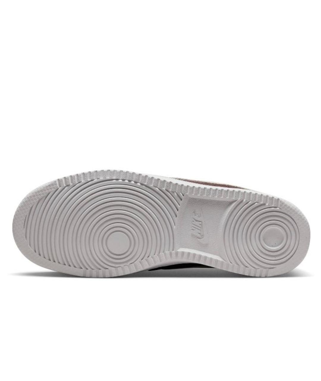 NIKE Бордовые кожаные кроссовки, фото 5