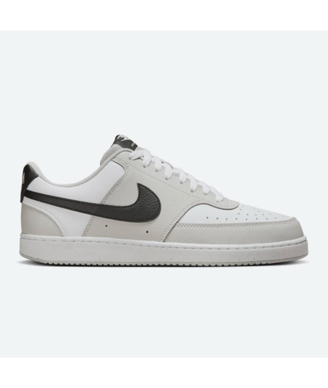 NIKE Серые кожаные кроссовки, фото 7