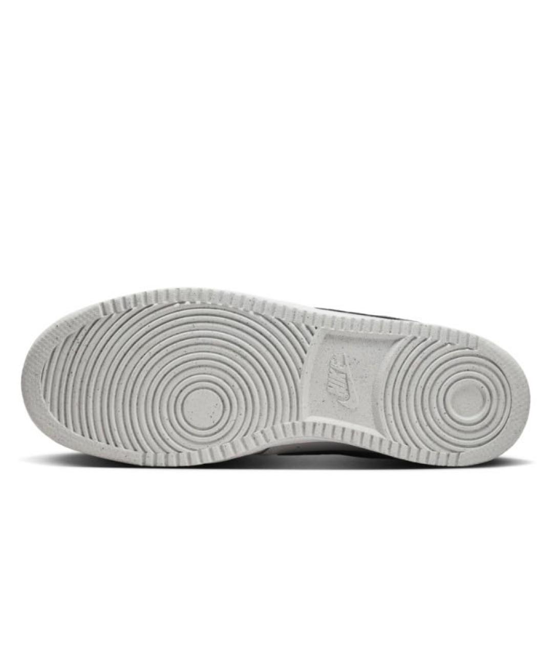 NIKE Серые кожаные кроссовки, фото 6