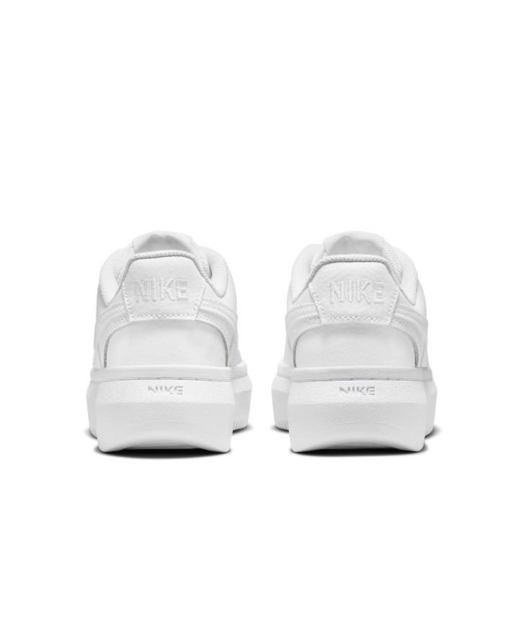 NIKE Белые кожаные кроссовки, фото 3