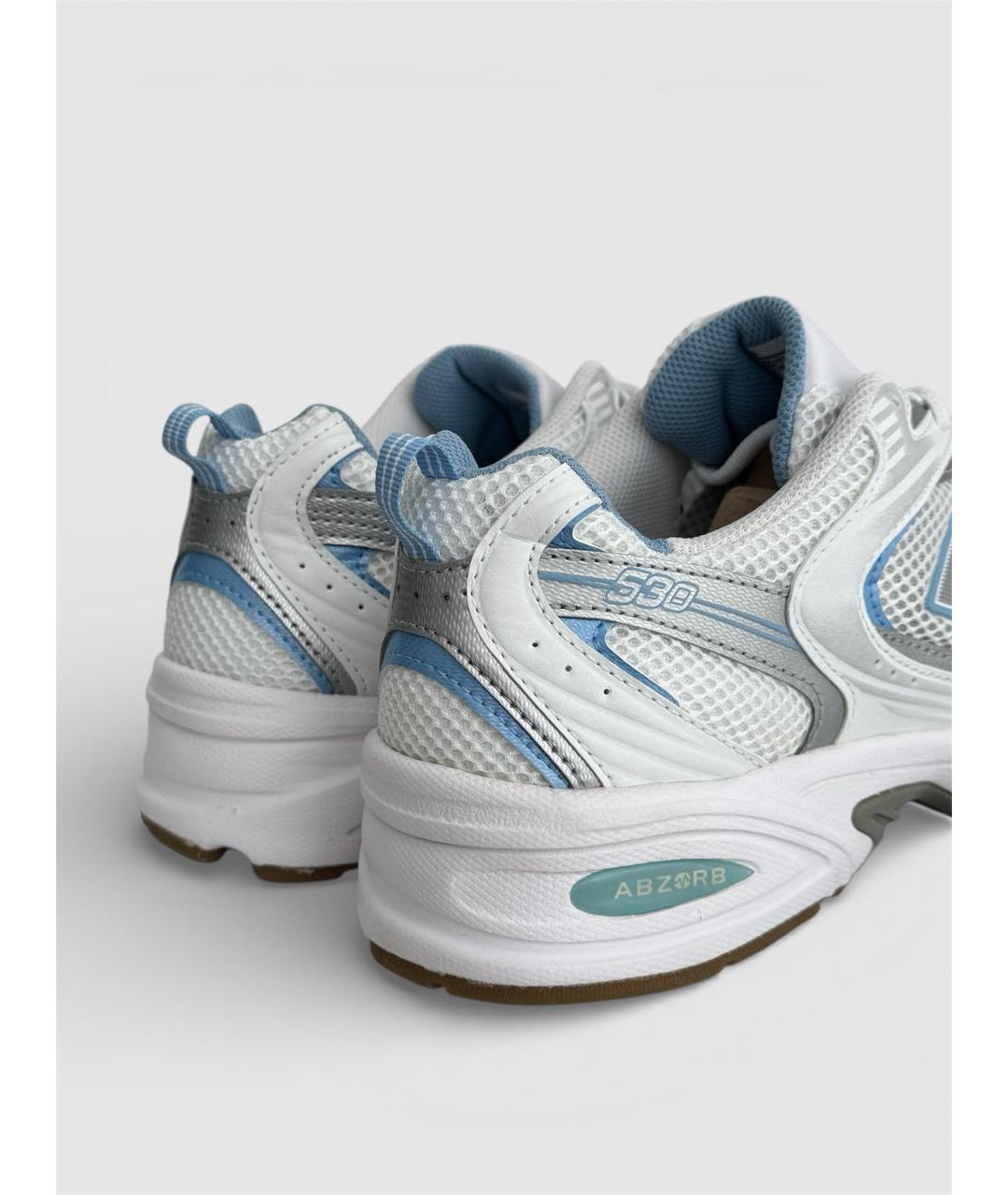 NEW BALANCE Белые высокие кроссовки / кеды, фото 4