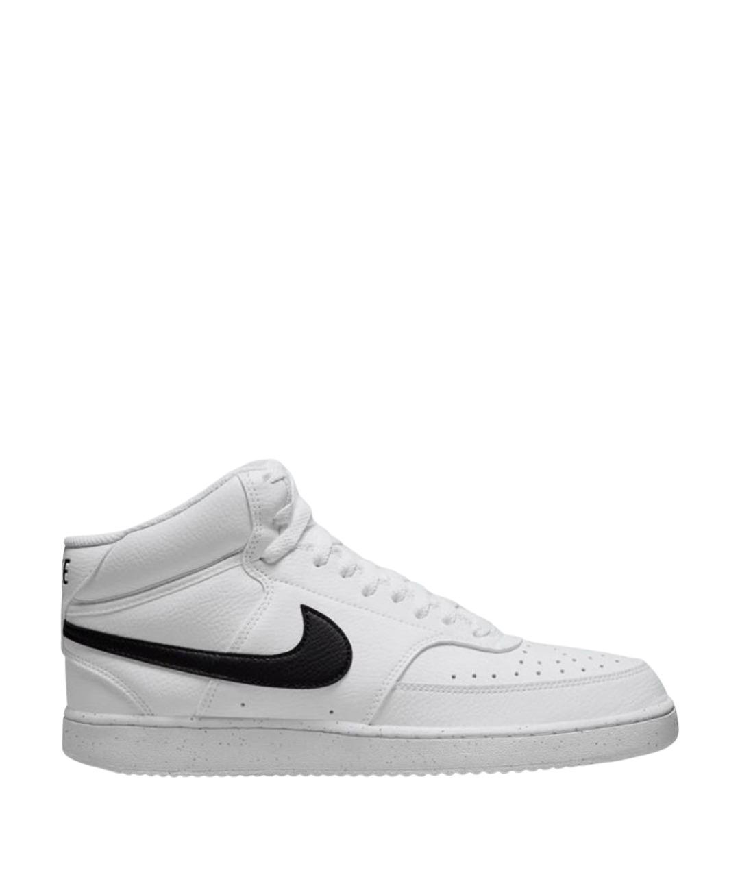 NIKE Белые кожаные кроссовки, фото 1