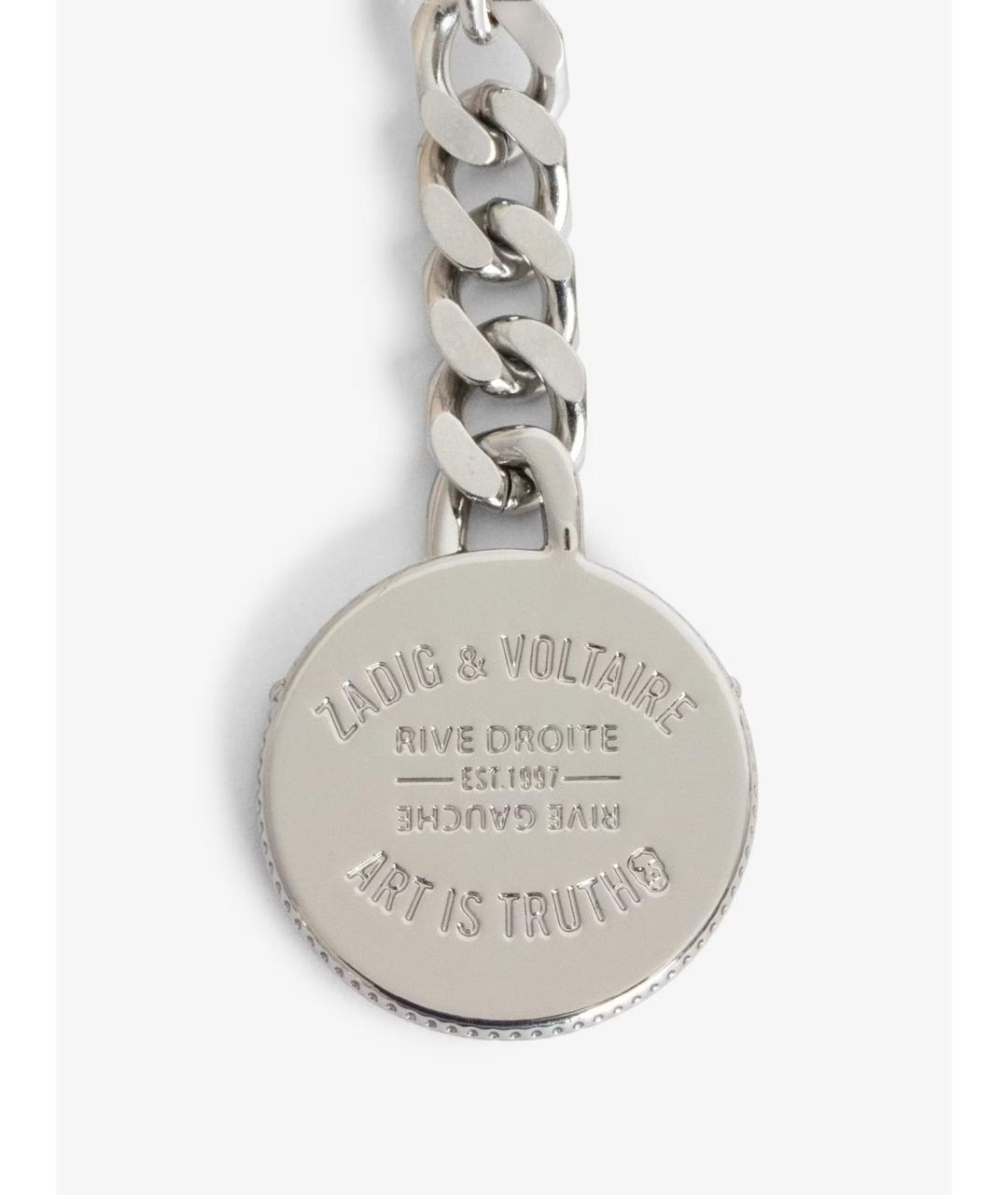 ZADIG & VOLTAIRE Черный кожаный кошелек, фото 7