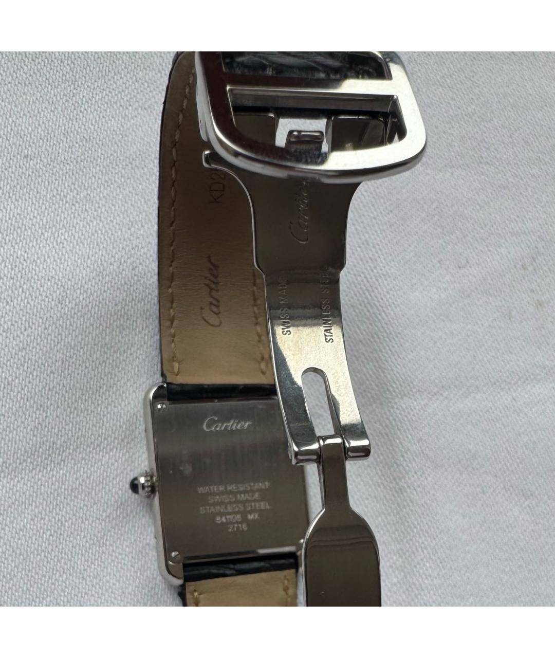 CARTIER Серебряные металлические часы, фото 6