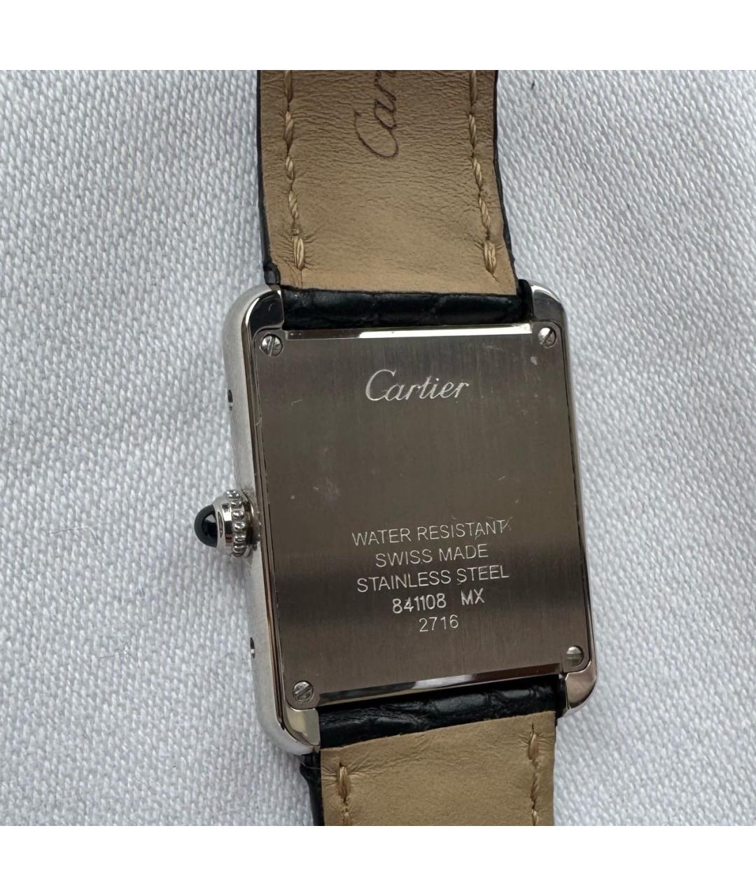 CARTIER Серебряные металлические часы, фото 8