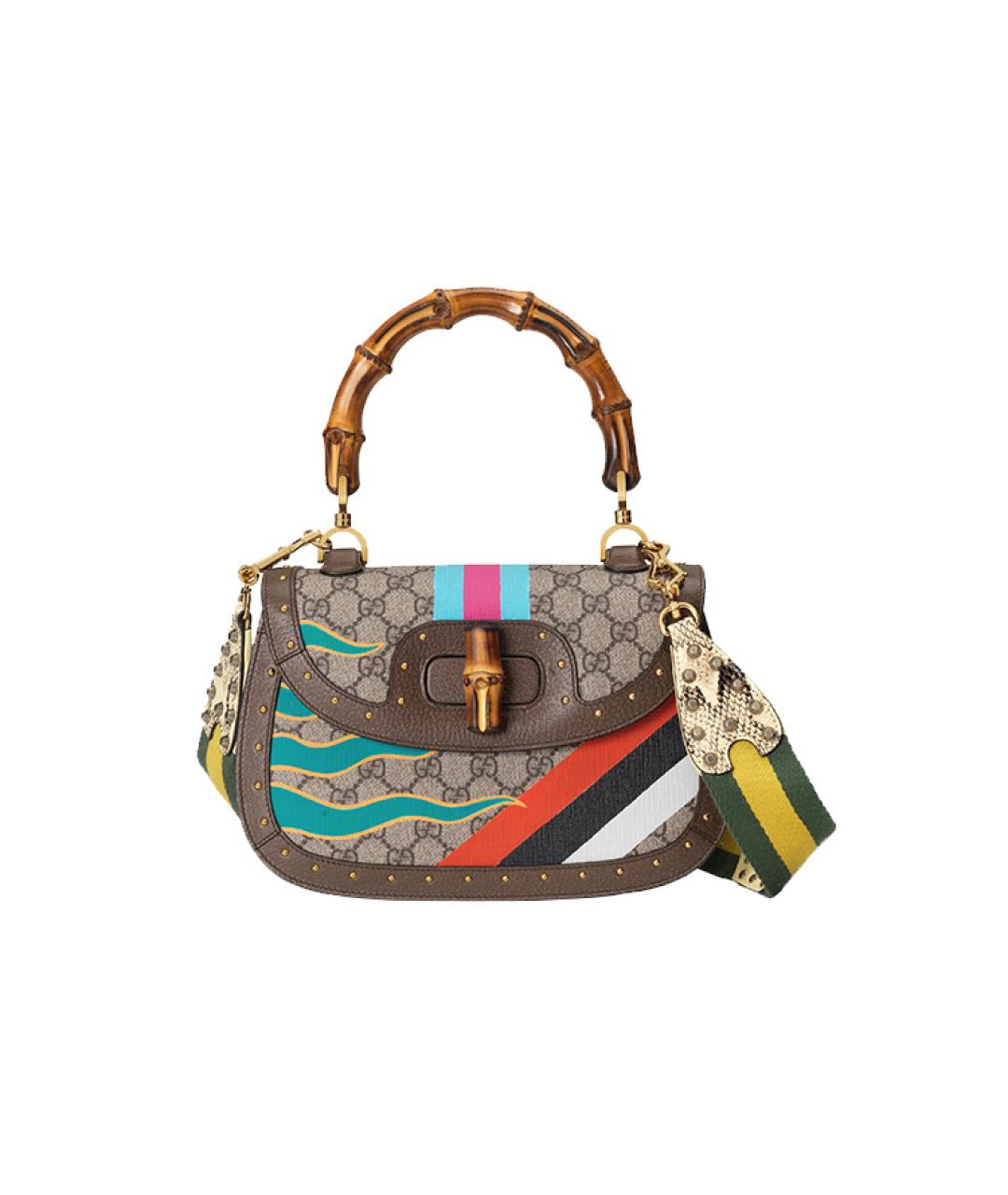 GUCCI Коричневая сумка через плечо, фото 10