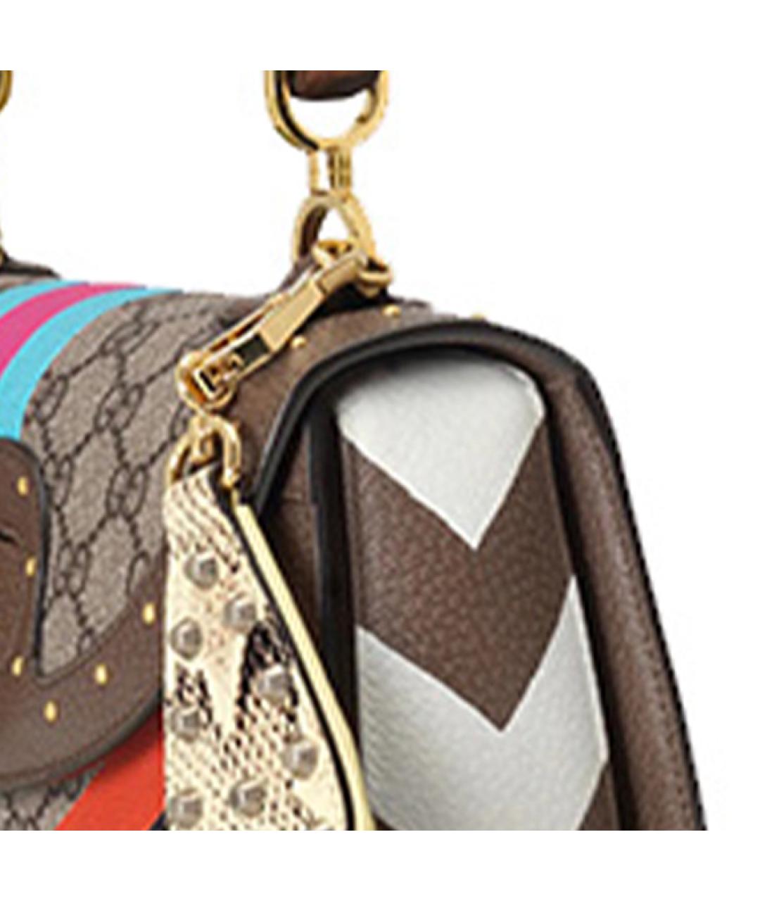 GUCCI Коричневая сумка через плечо, фото 8