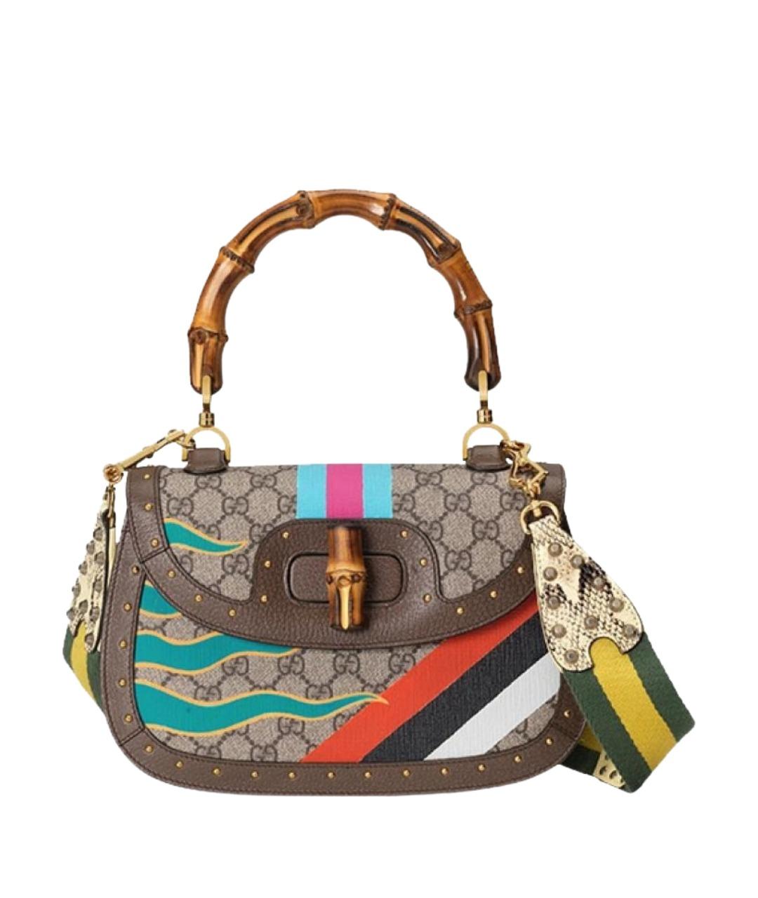 GUCCI Коричневая сумка через плечо, фото 1