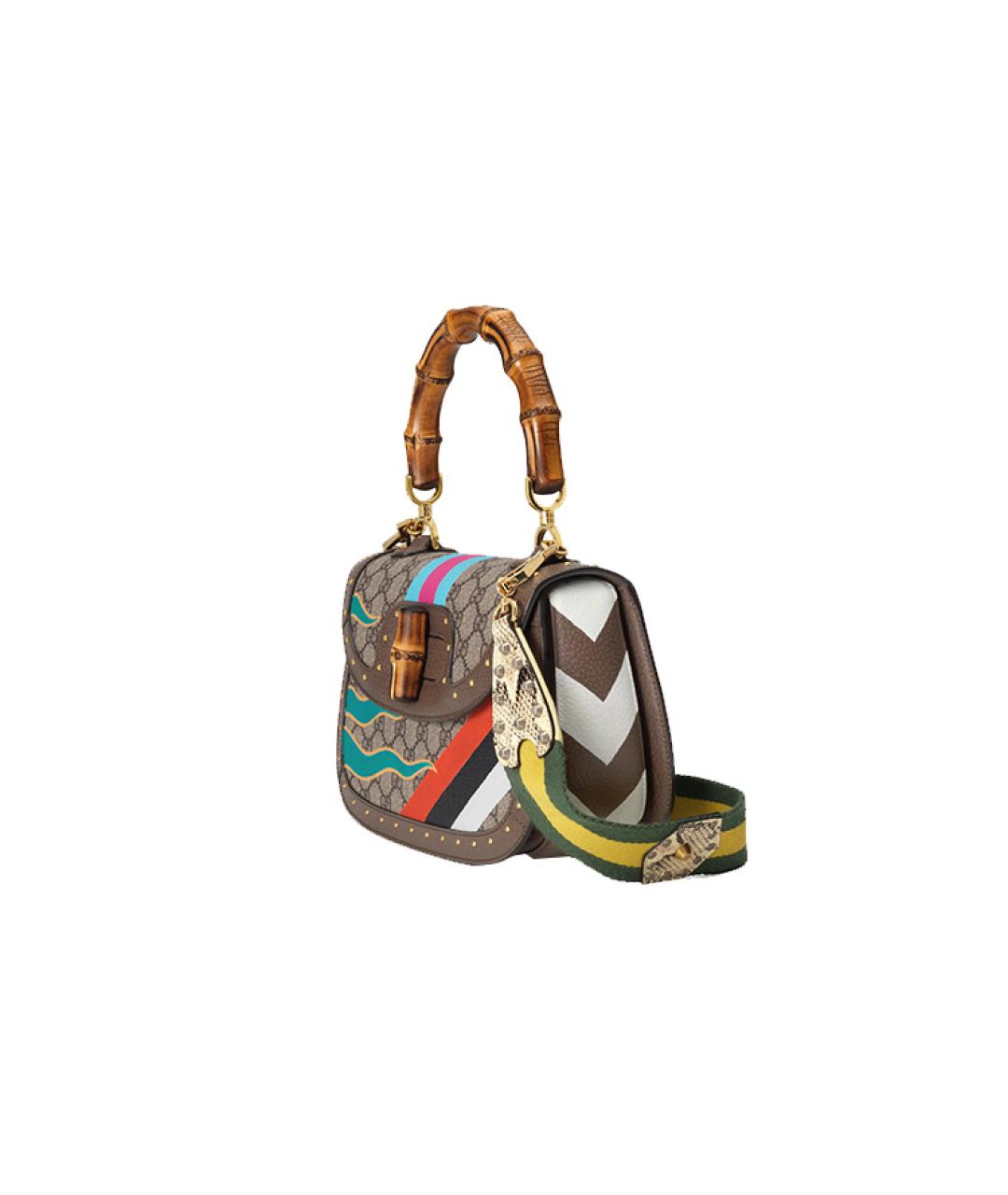 GUCCI Коричневая сумка через плечо, фото 2