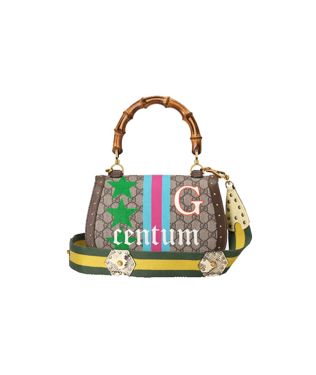 GUCCI Коричневая сумка через плечо, фото 4