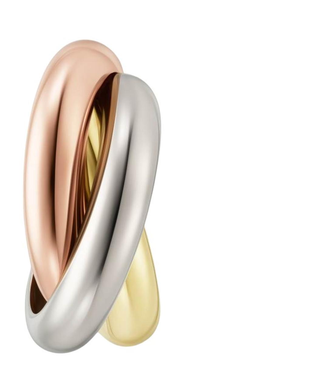 CARTIER Золотые серьги из белого золота, фото 4