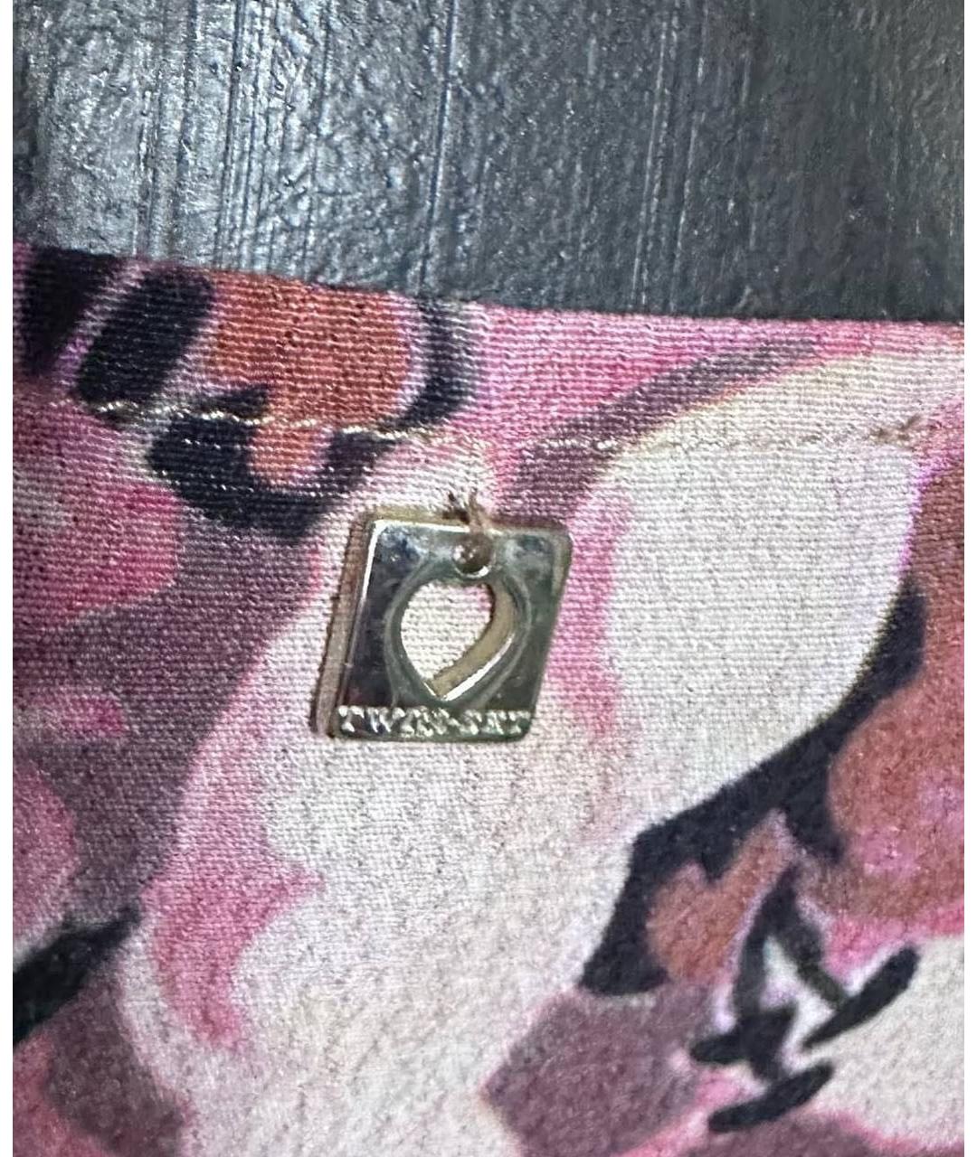 TWIN-SET Мульти вискозная блузы, фото 3