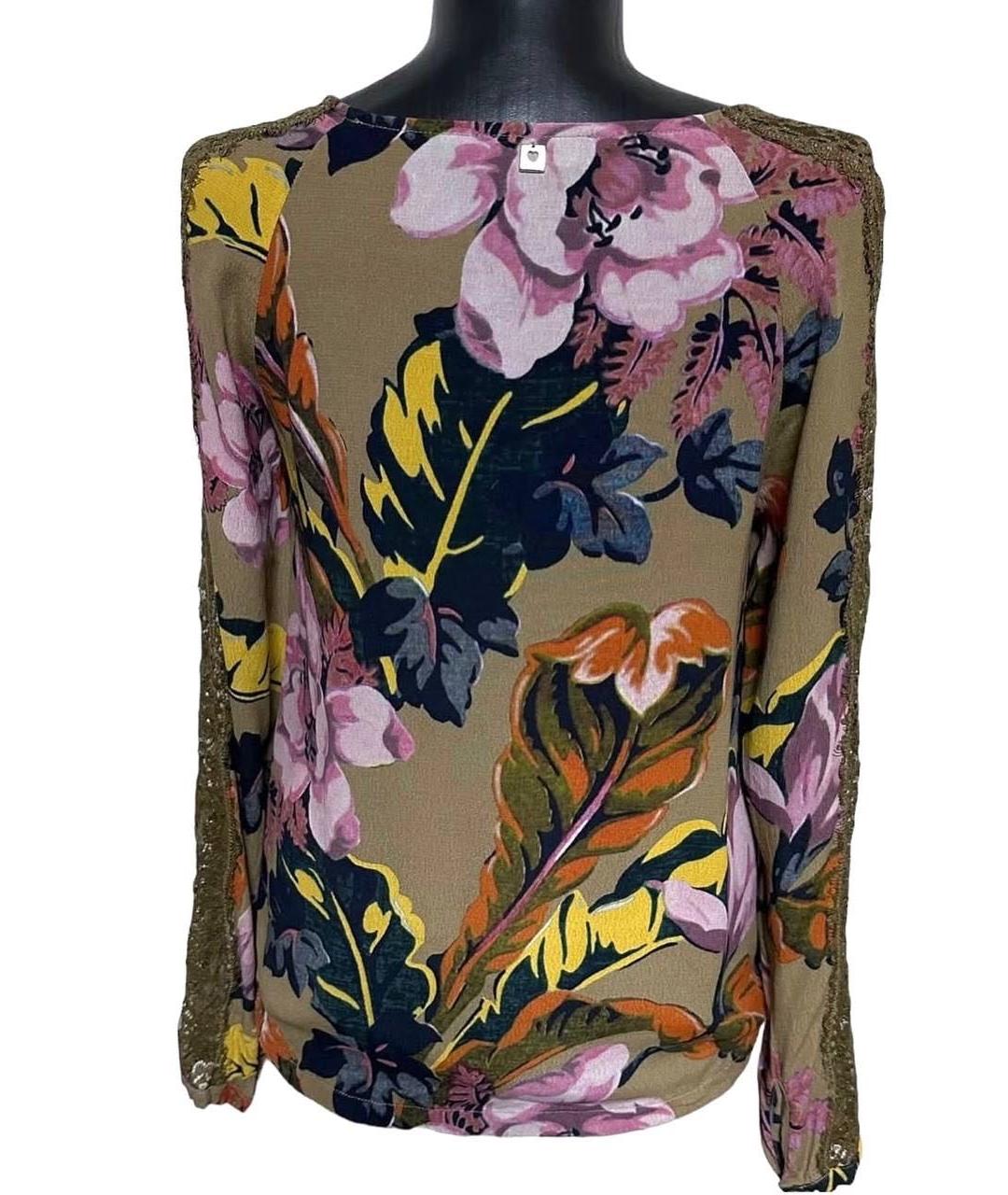 TWIN-SET Мульти вискозная блузы, фото 2