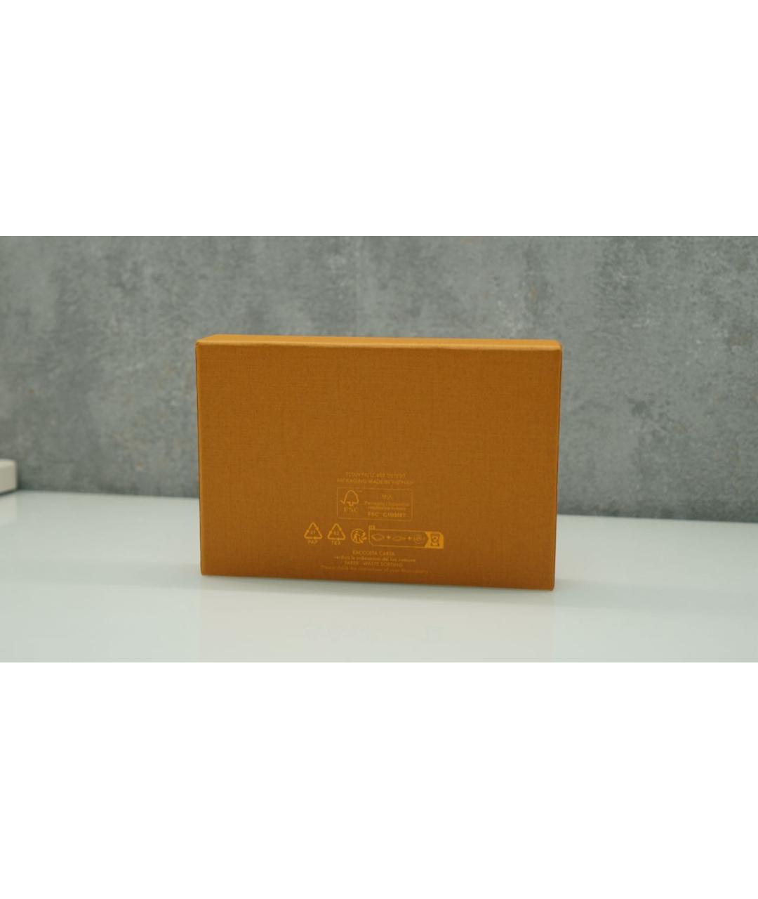 LOUIS VUITTON Бордовый кожаный браслет, фото 6