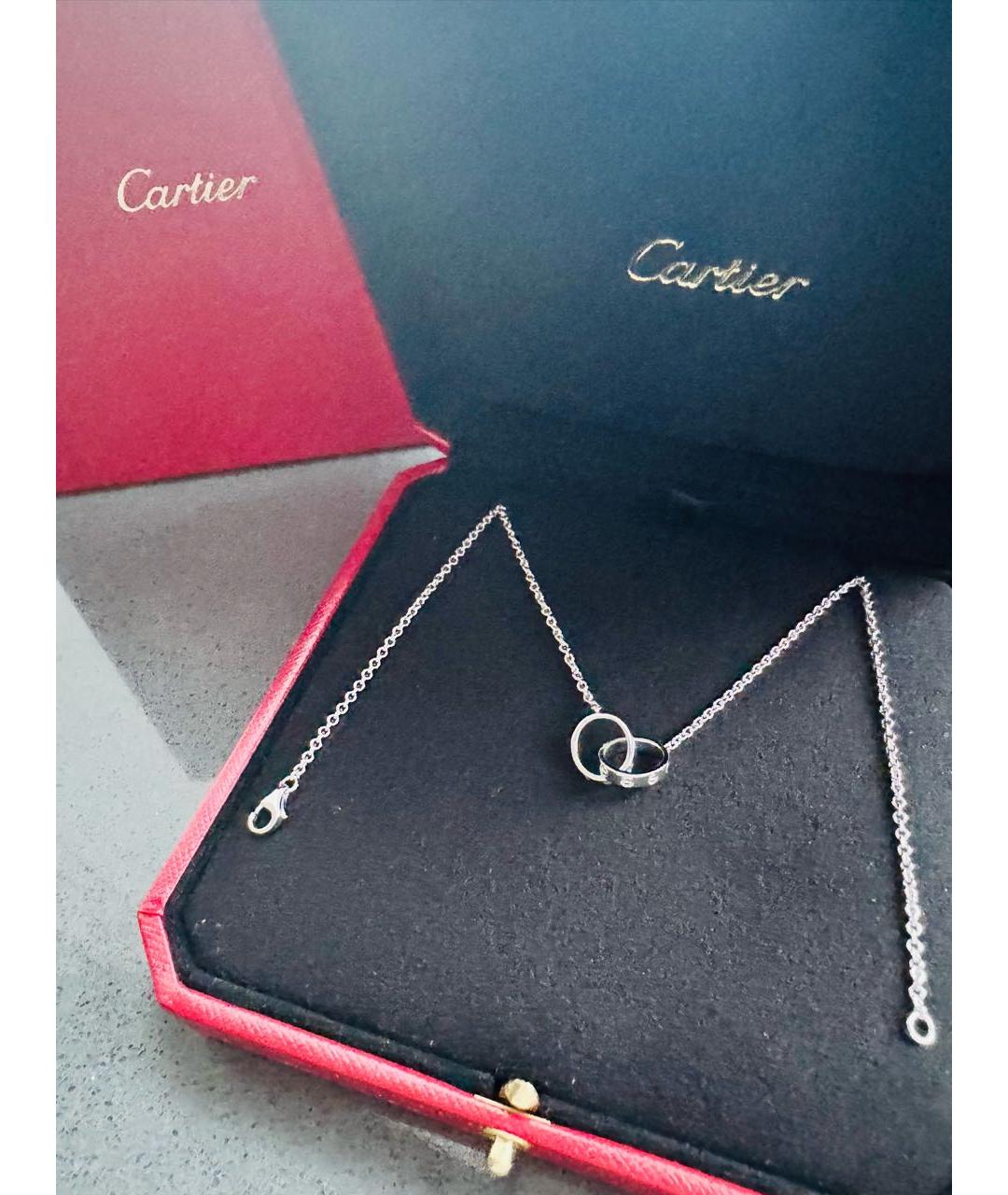 CARTIER Серебряная подвеска из белого золота, фото 8