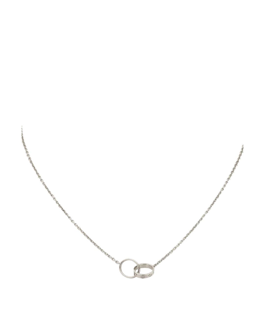 CARTIER Серебряная подвеска из белого золота, фото 1