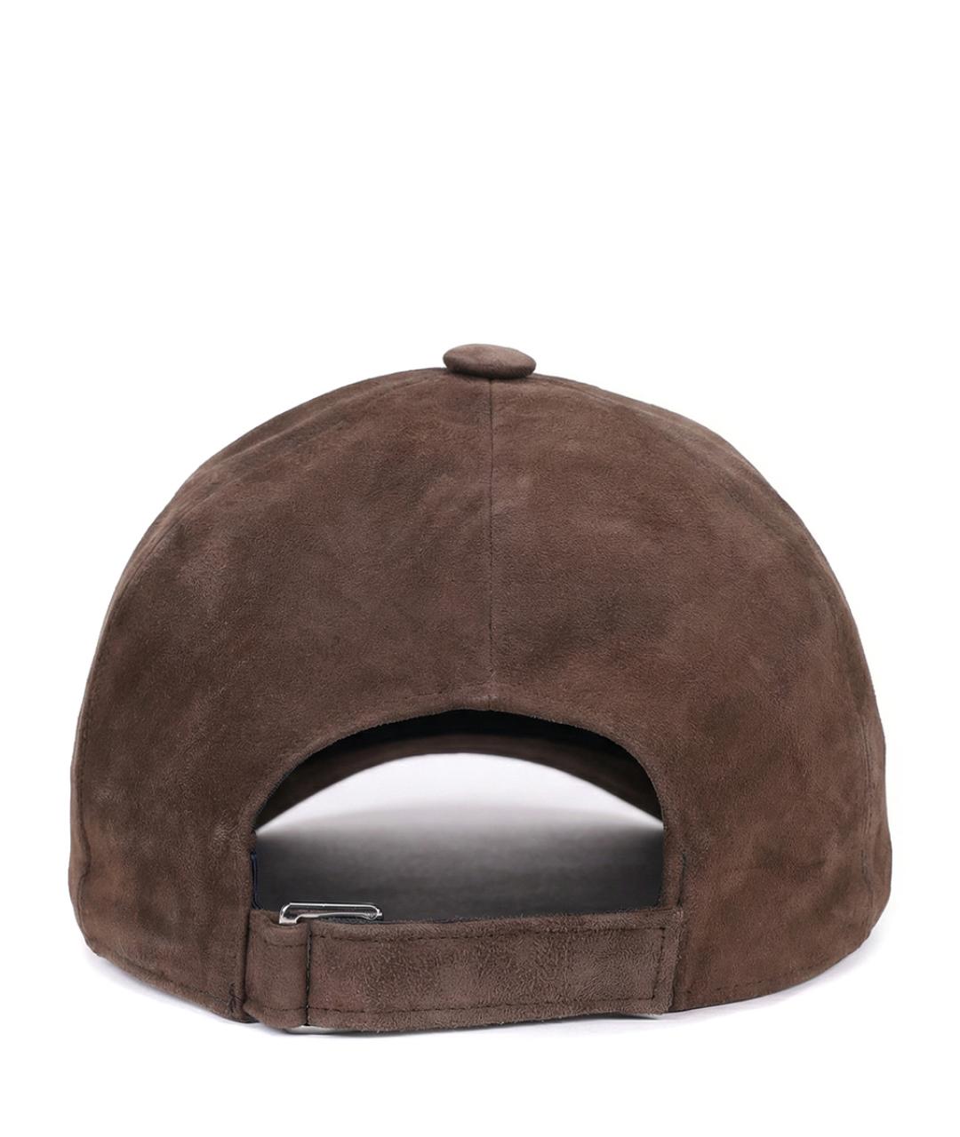 KITON Коричневая кепка, фото 2