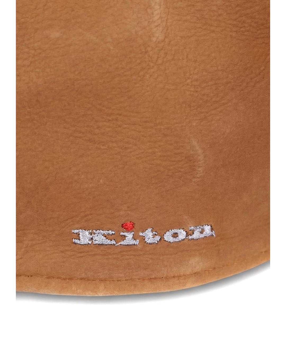 KITON Коричневая кепка, фото 3