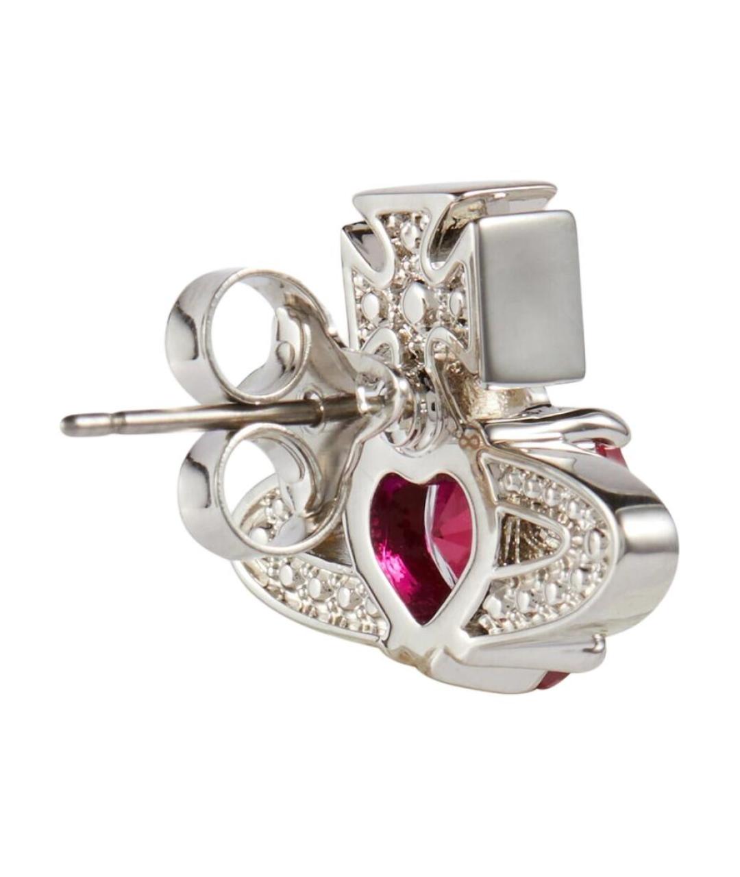 VIVIENNE WESTWOOD Серебряные металлические серьги, фото 5