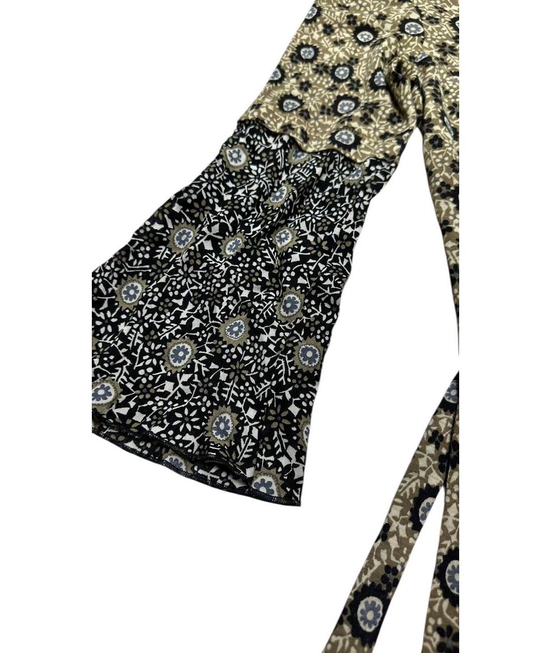 LIU JO Мульти шерстяное повседневное платье, фото 8