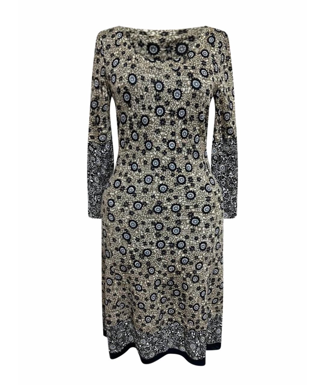 LIU JO Мульти шерстяное повседневное платье, фото 1