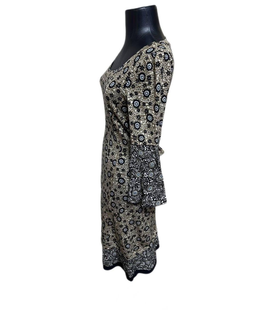 LIU JO Мульти шерстяное повседневное платье, фото 6