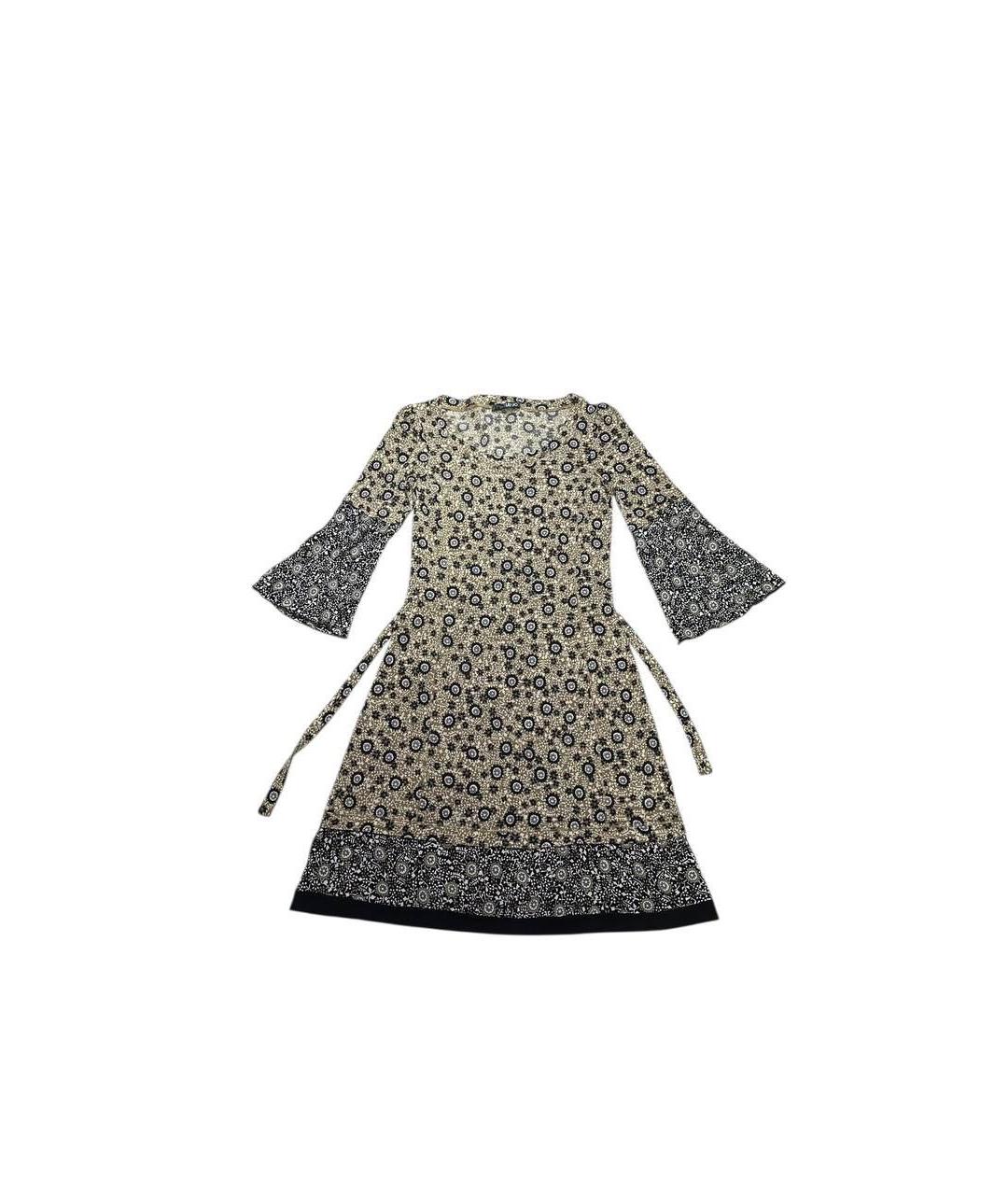 LIU JO Мульти шерстяное повседневное платье, фото 7