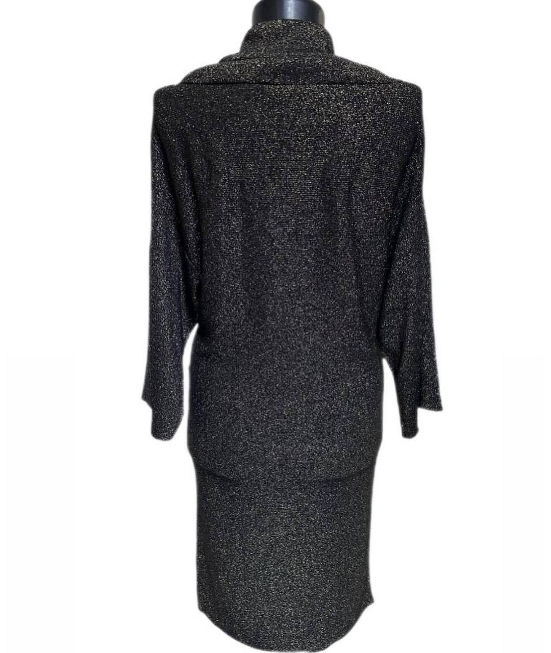 PATRIZIA PEPE Золотое вискозное повседневное платье, фото 2