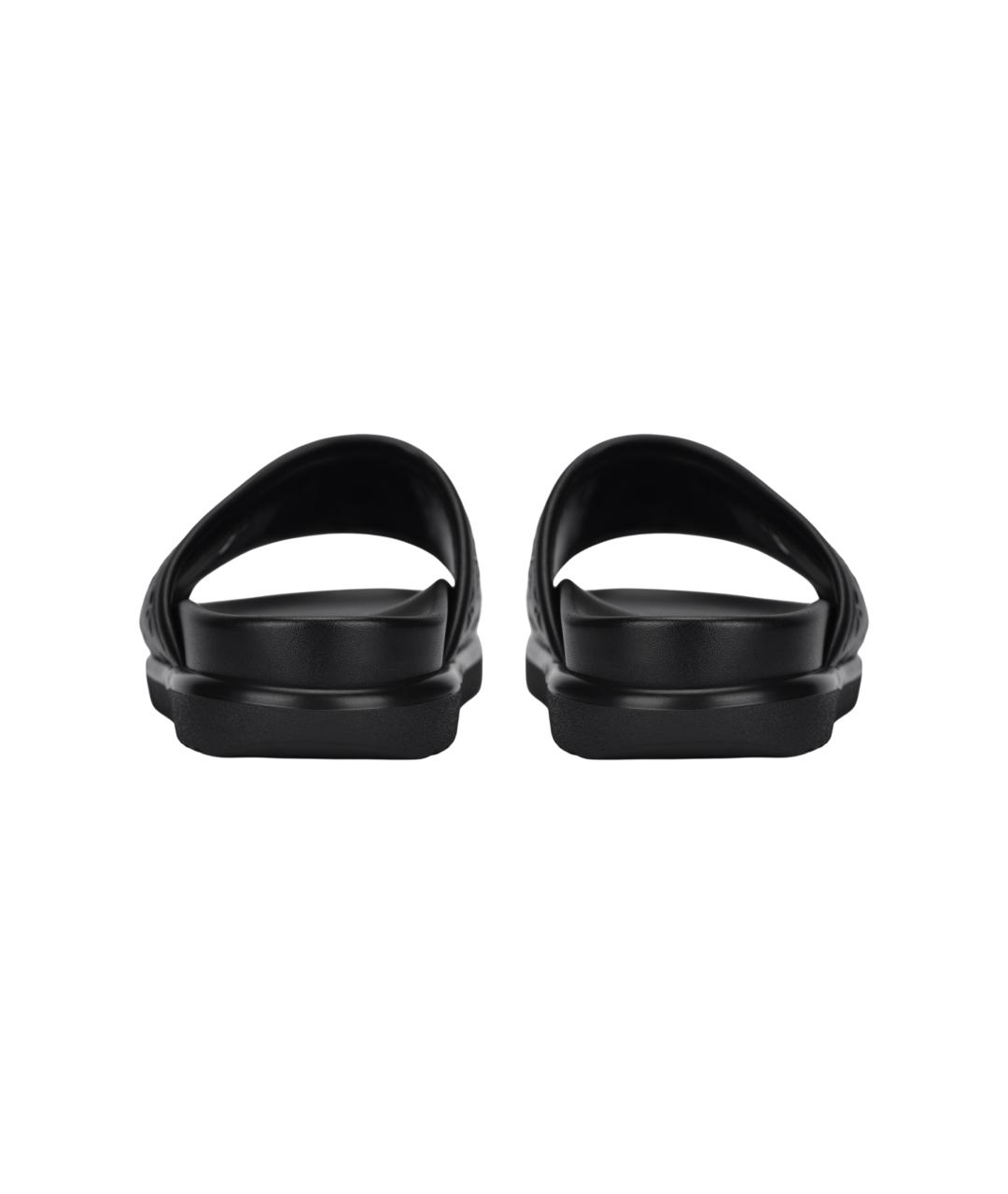 LOUIS VUITTON Черные сандалии, фото 4