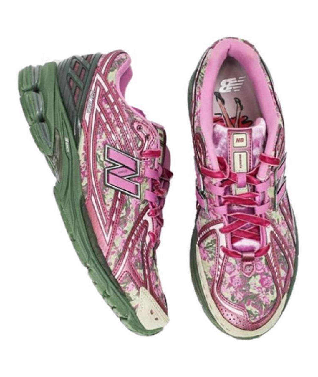 NEW BALANCE Розовые низкие кроссовки / кеды, фото 5