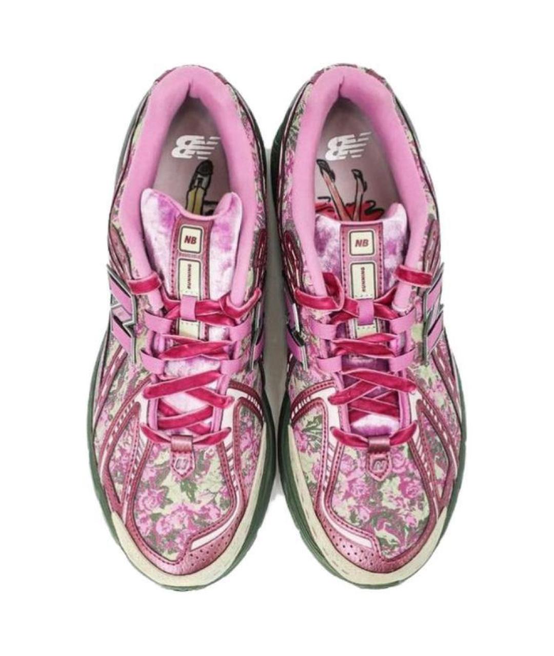 NEW BALANCE Розовые низкие кроссовки / кеды, фото 4