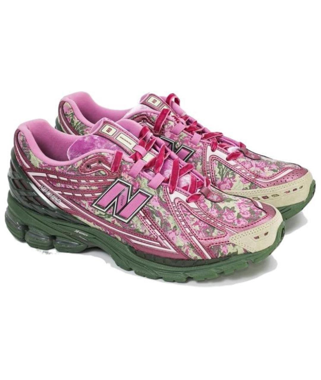 NEW BALANCE Розовые низкие кроссовки / кеды, фото 3