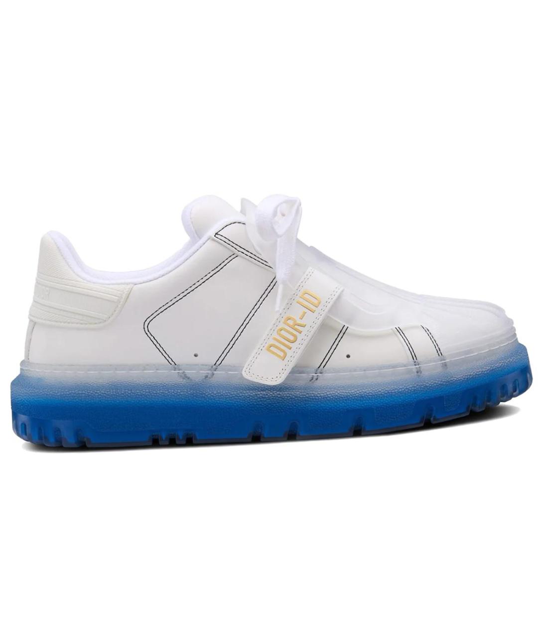 CHRISTIAN DIOR Белые кожаные кроссовки, фото 2