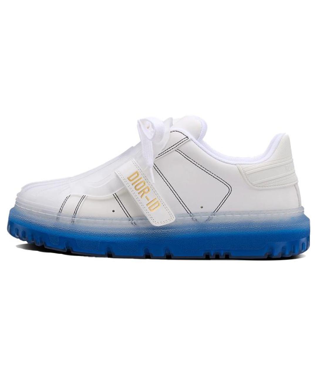 CHRISTIAN DIOR Белые кожаные кроссовки, фото 6