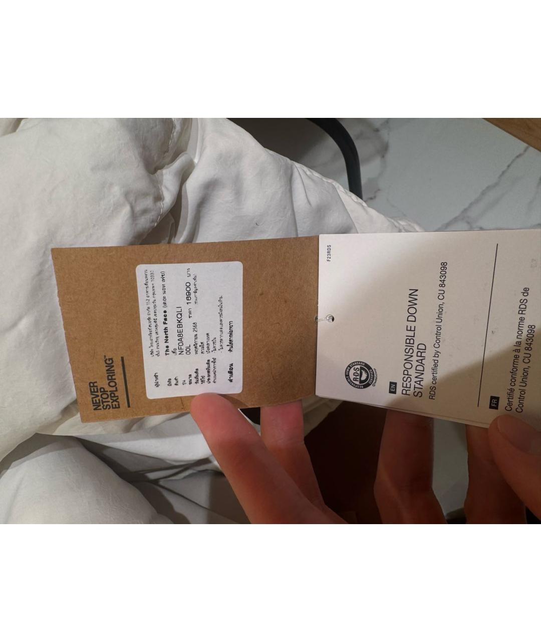 THE NORTH FACE Бежевая полиэстеровая парка, фото 4