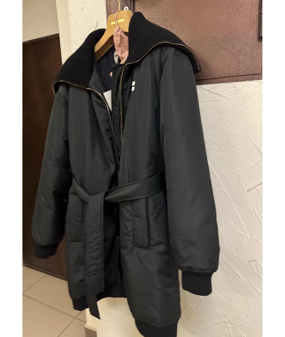 MIU MIU Черный пуховик, фото 3