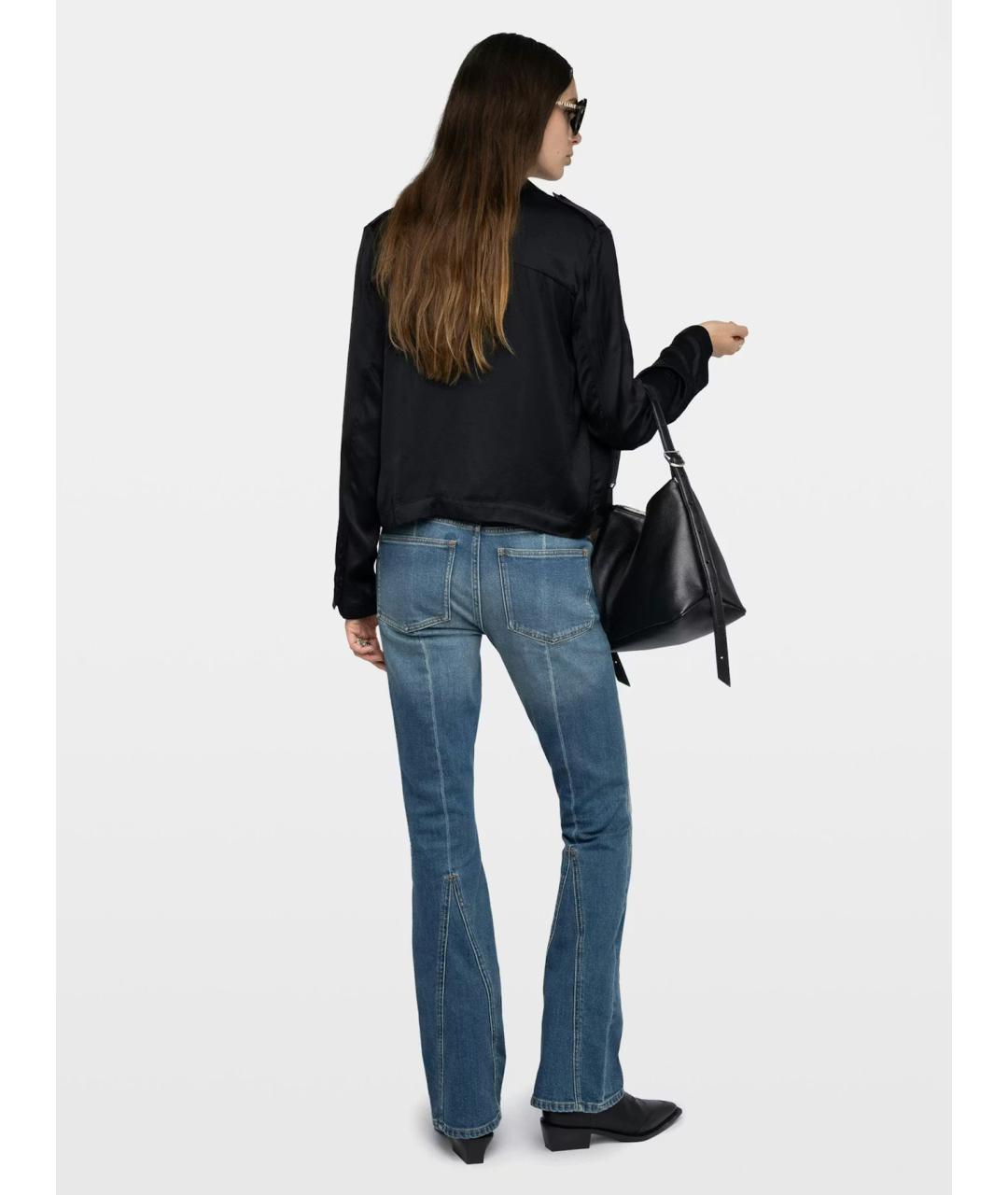 ZADIG & VOLTAIRE Черная вискозная рубашка, фото 3